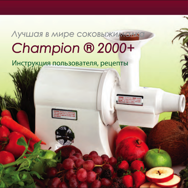 Champion 2000+ руководство пользователя