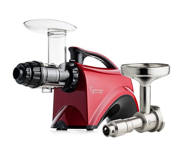SANA Juicer 707 Red + Sana Oil Extractor EUJ-702