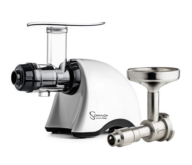 SANA Juicer 707 White + Sana Oil Extractor EUJ-702 шнековая соковыжималка SANA Juicer 707 White + Sana Oil Extractor EUJ-702 шнековая соковыжималка