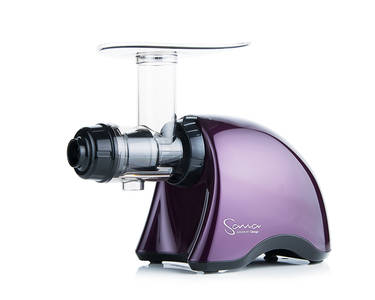 Sana EUJ-707 horizontal juicer white design