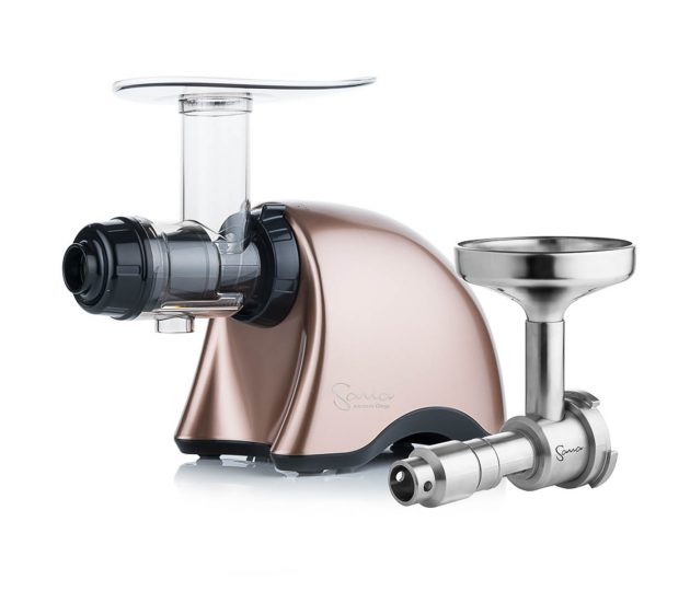SANA Juicer 707 Satin bronze + Sana Oil Extractor EUJ-702 шнековая соковыжималка SANA Juicer 707 Satin bronze + Sana Oil Extractor EUJ-702 шнековая соковыжималка