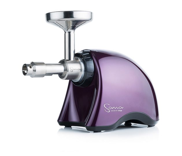 SANA Juicer 707 Purple plum + Sana Oil Extractor EUJ-702 шнековая соковыжималка SANA Juicer 707 Purple plum + Sana Oil Extractor EUJ-702 шнековая соковыжималка
