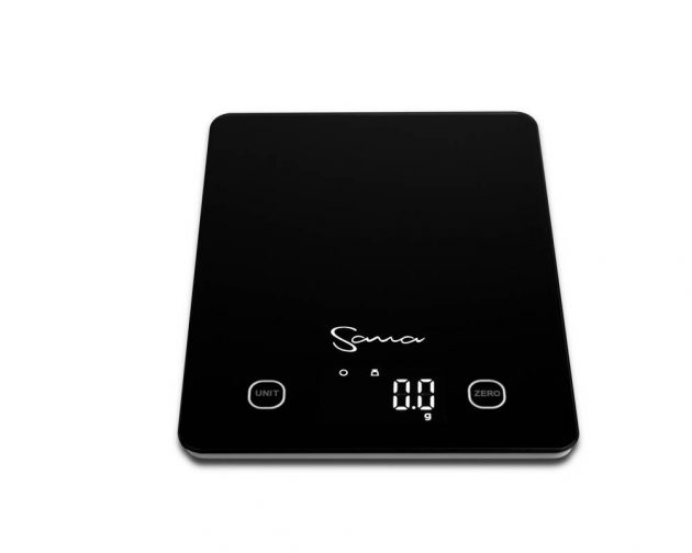 Sana Digital Kitchen Scale Black